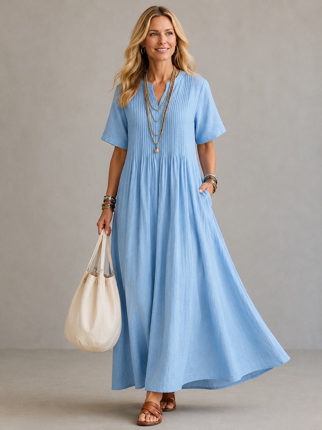 Firenze - Pleated Dress