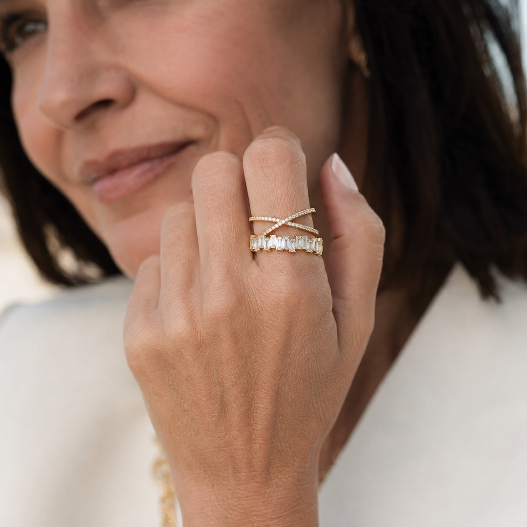 Signet Cross Ring