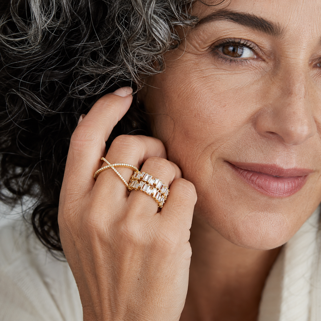 Signet Cross Ring