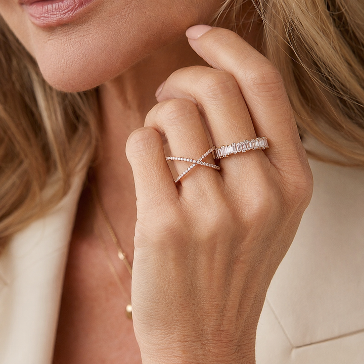Signet Cross Ring