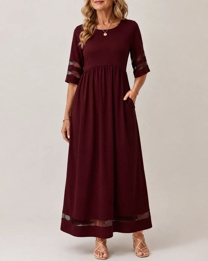 Zephyra™ - Graceful Silhouette Dress