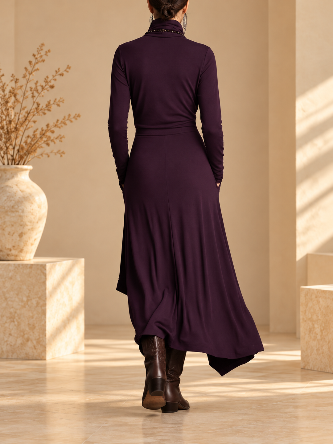 Audrey - The Turtleneck Maxi