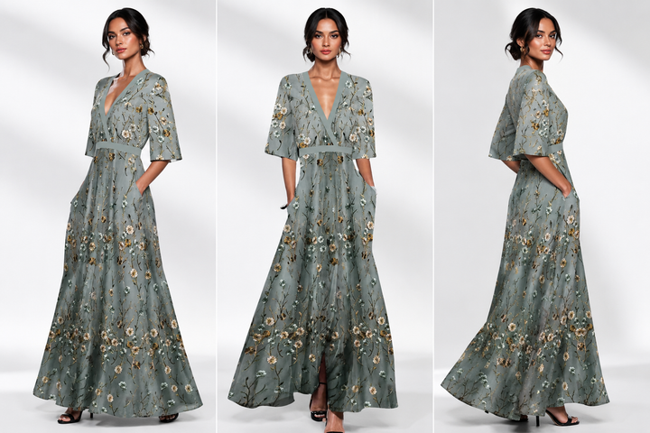 Nerissa™ - Floral Maxi Dress