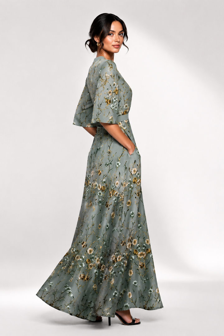 Nerissa™ - Floral Maxi Dress