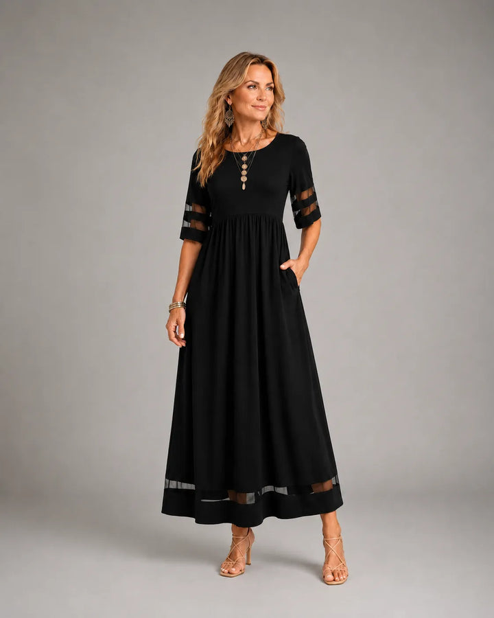 Zephyra™ - Graceful Silhouette Dress
