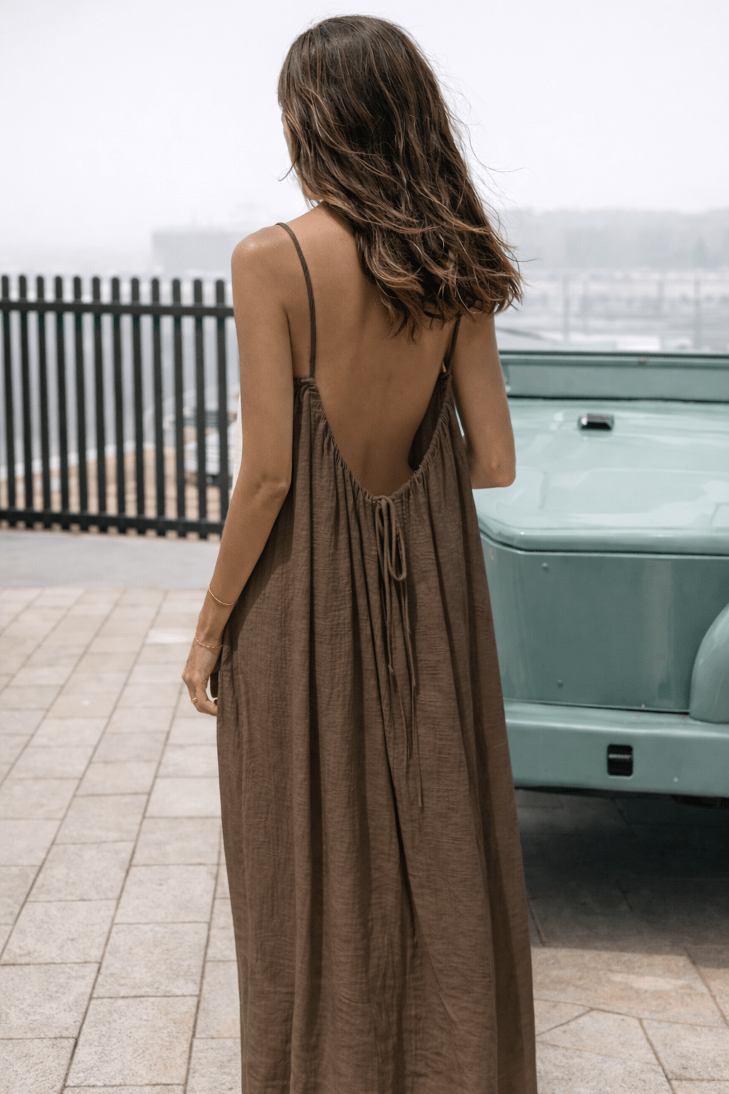 Clara™ - Backless Maxi Dress
