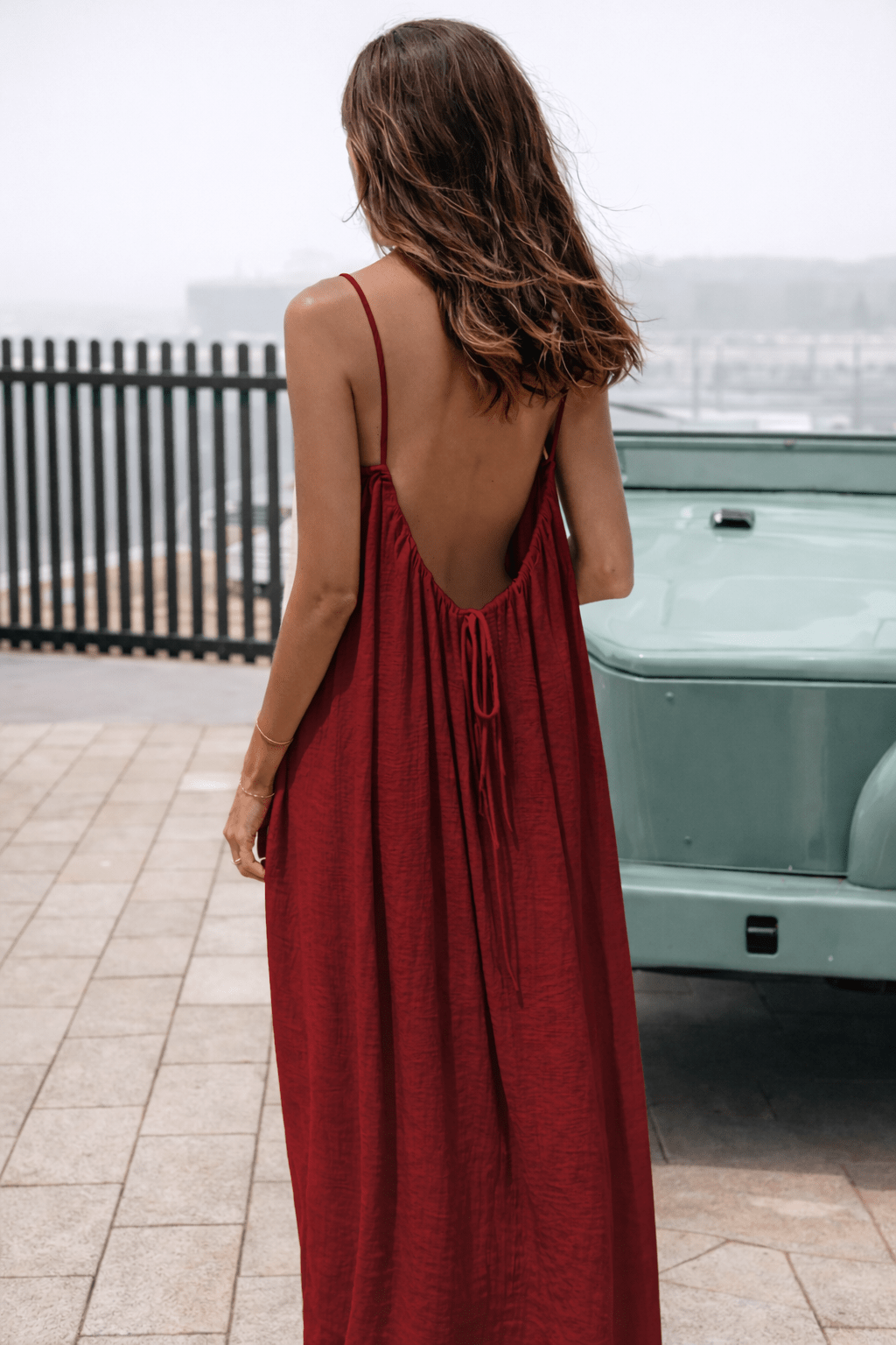 Clara™ - Backless Maxi Dress