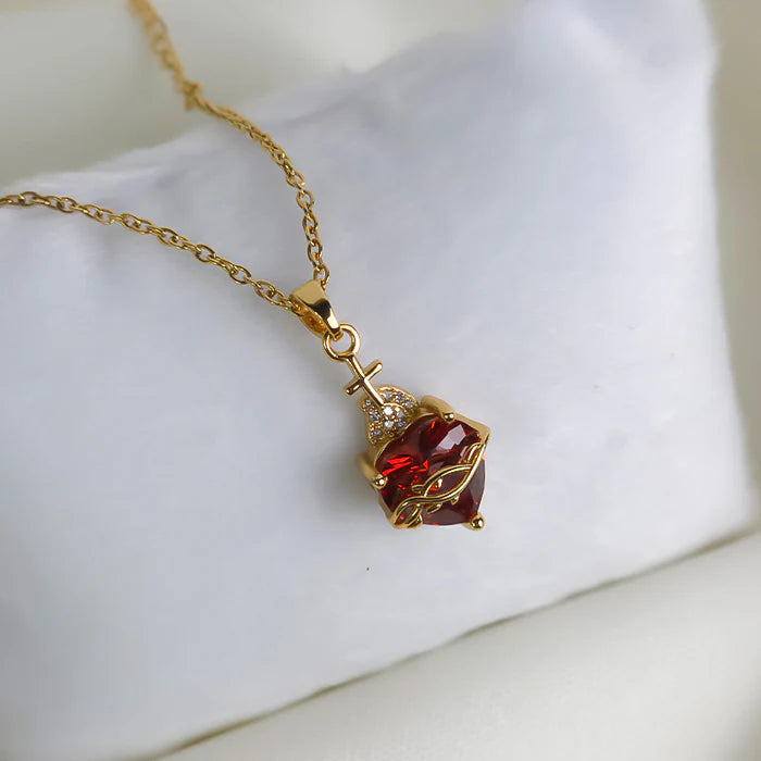 Heart Peace | Gold-Plated Faith Necklace