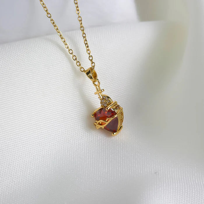 Heart Peace | Gold-Plated Faith Necklace