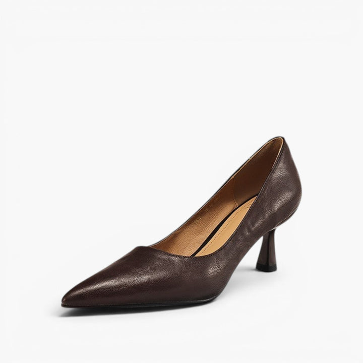 Paloma | Pointed Lambskin Slim-Heel Pumps