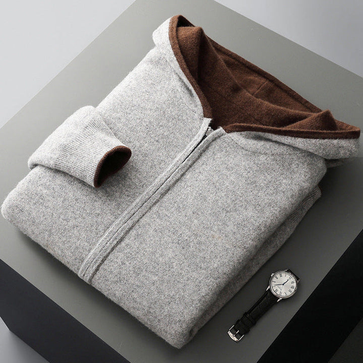 Claire - Reversible Cashmere Hoodie