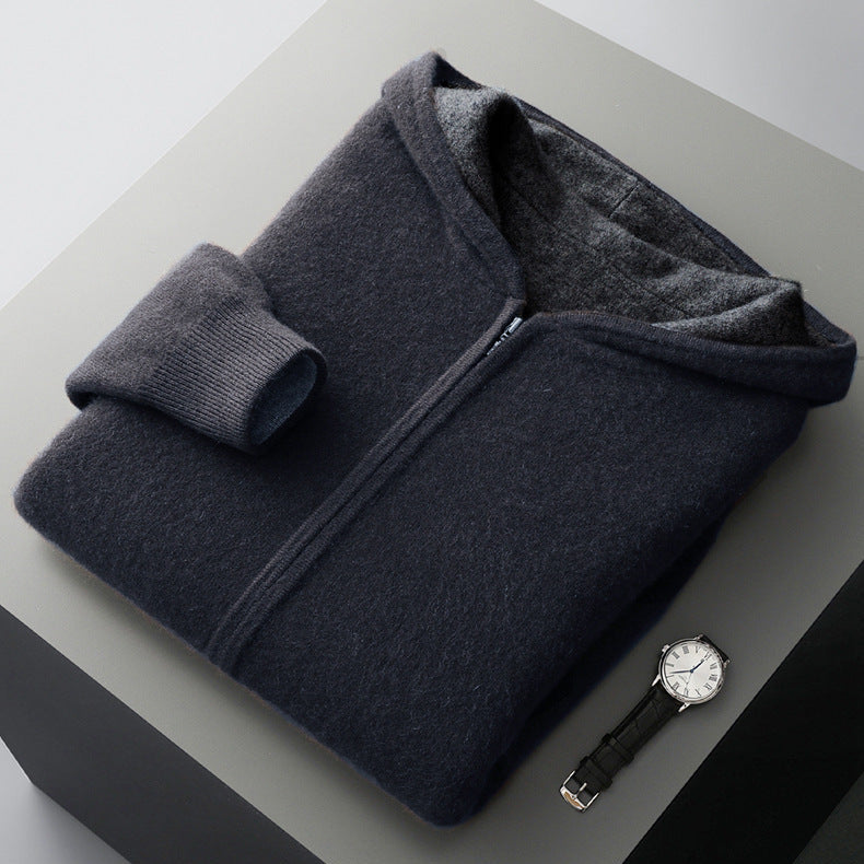 Claire - Reversible Cashmere Hoodie