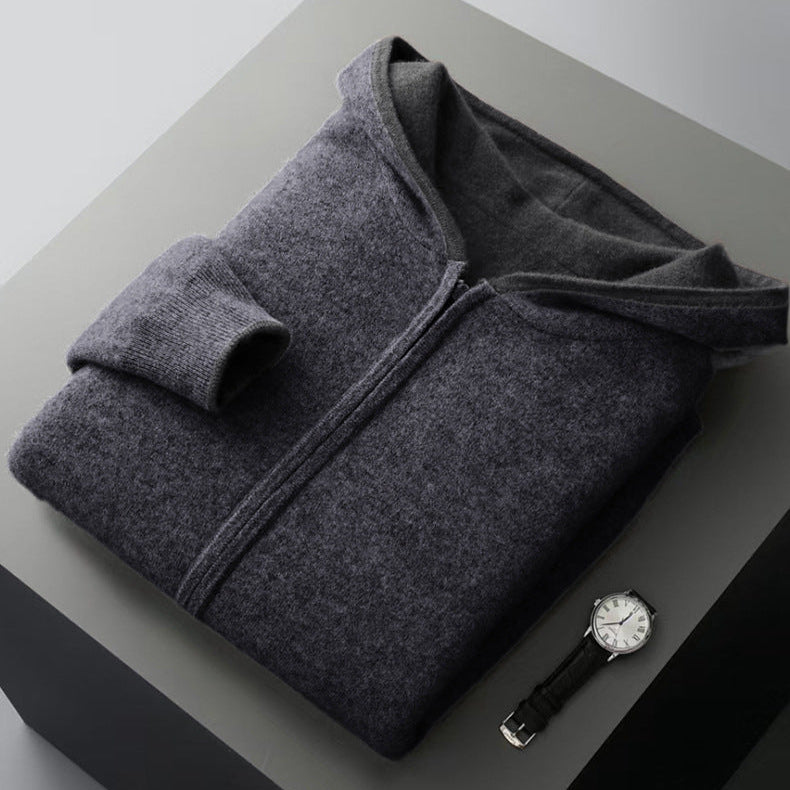 Claire - Reversible Cashmere Hoodie