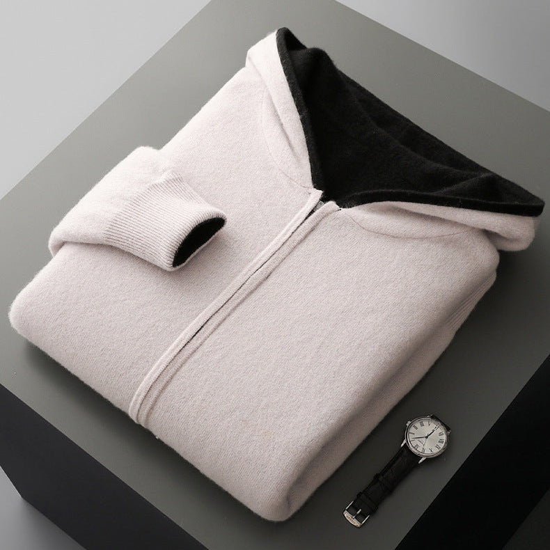 Claire - Reversible Cashmere Hoodie