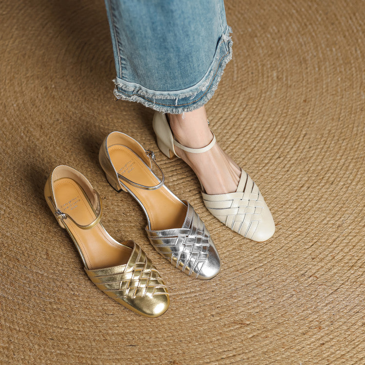 Soft Ivory Celestine woven heels styled with tailoring