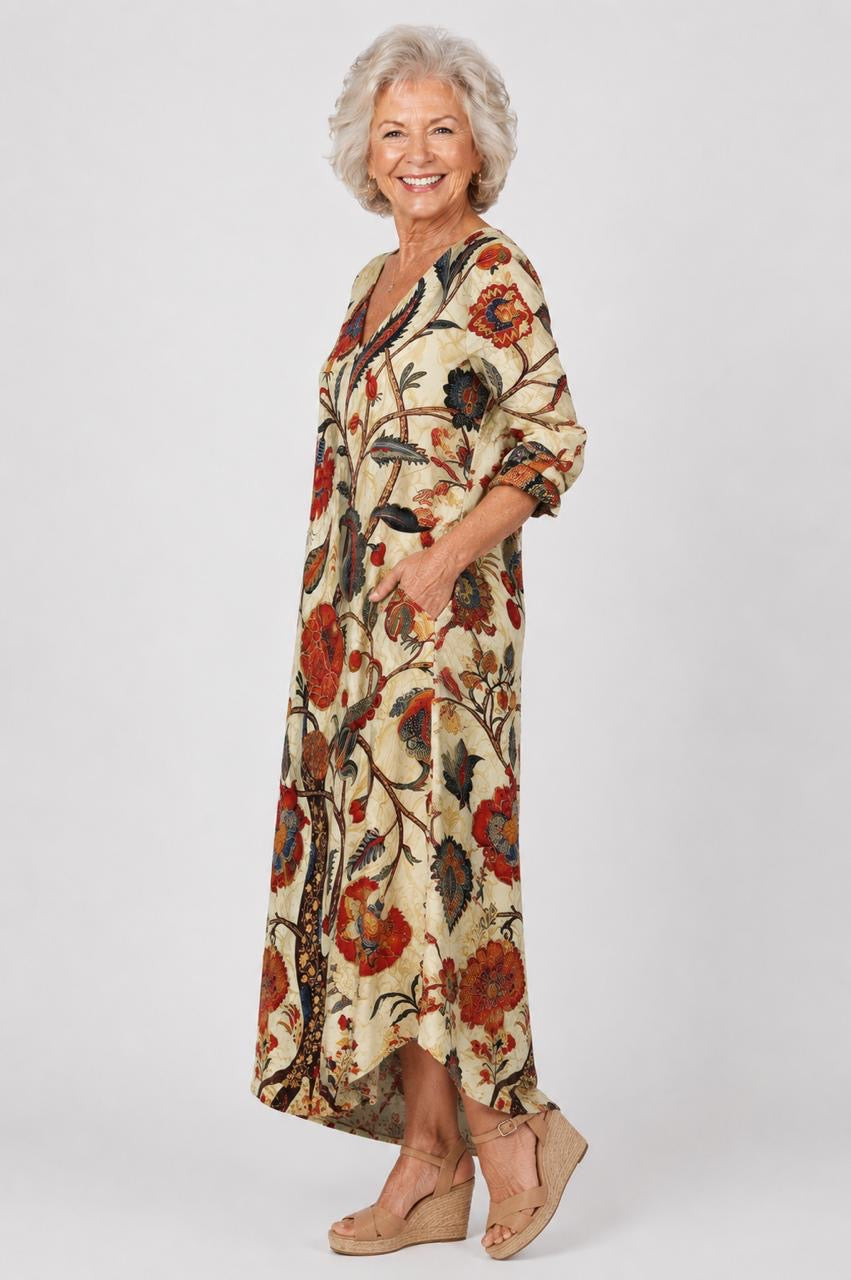 Lisanna™ - Boho Floral Dress