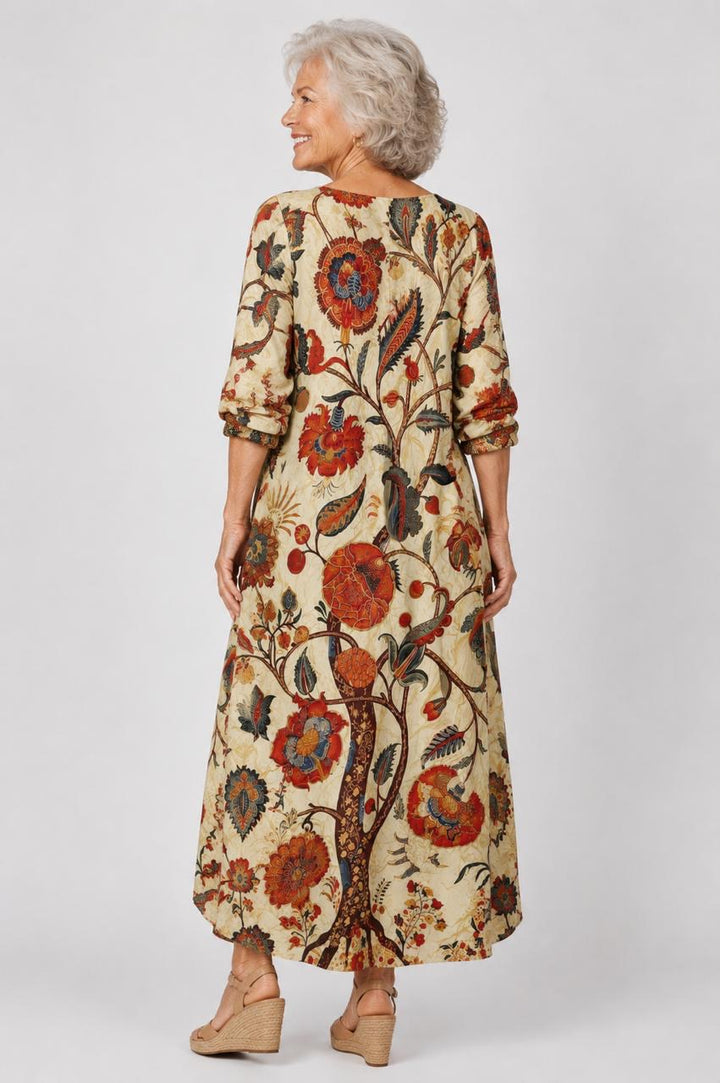 Lisanna™ - Boho Floral Dress