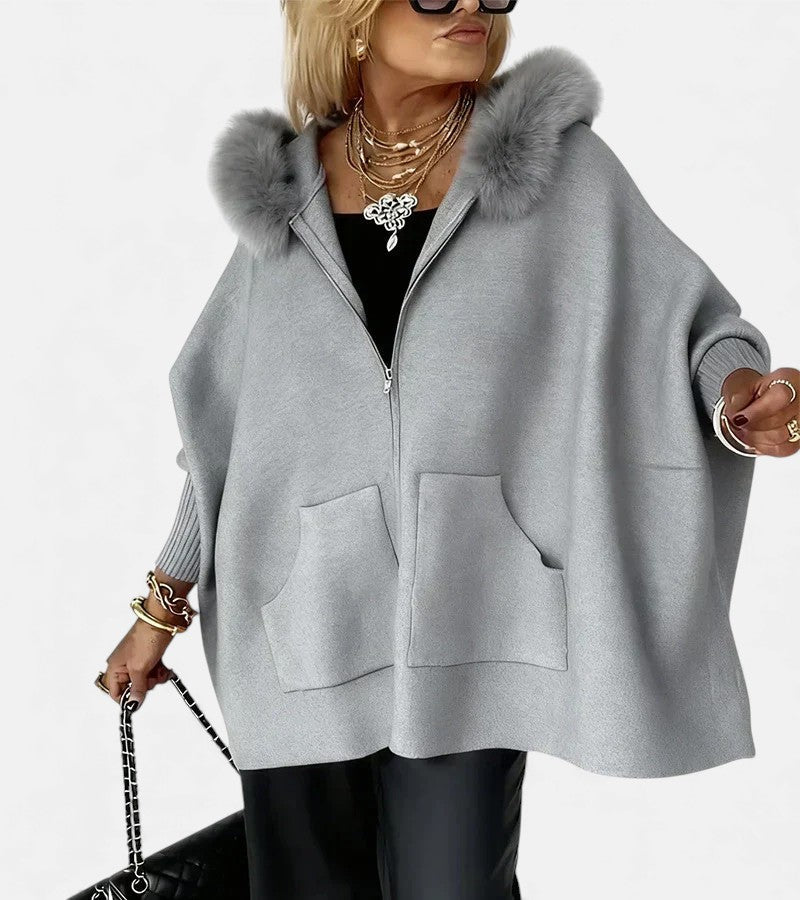 Evelyn Elegant Oversized Jacket