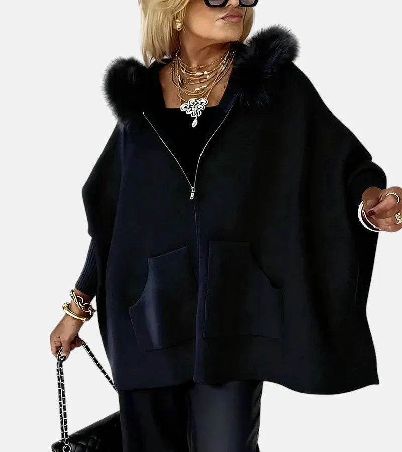 Evelyn Elegant Oversized Jacket