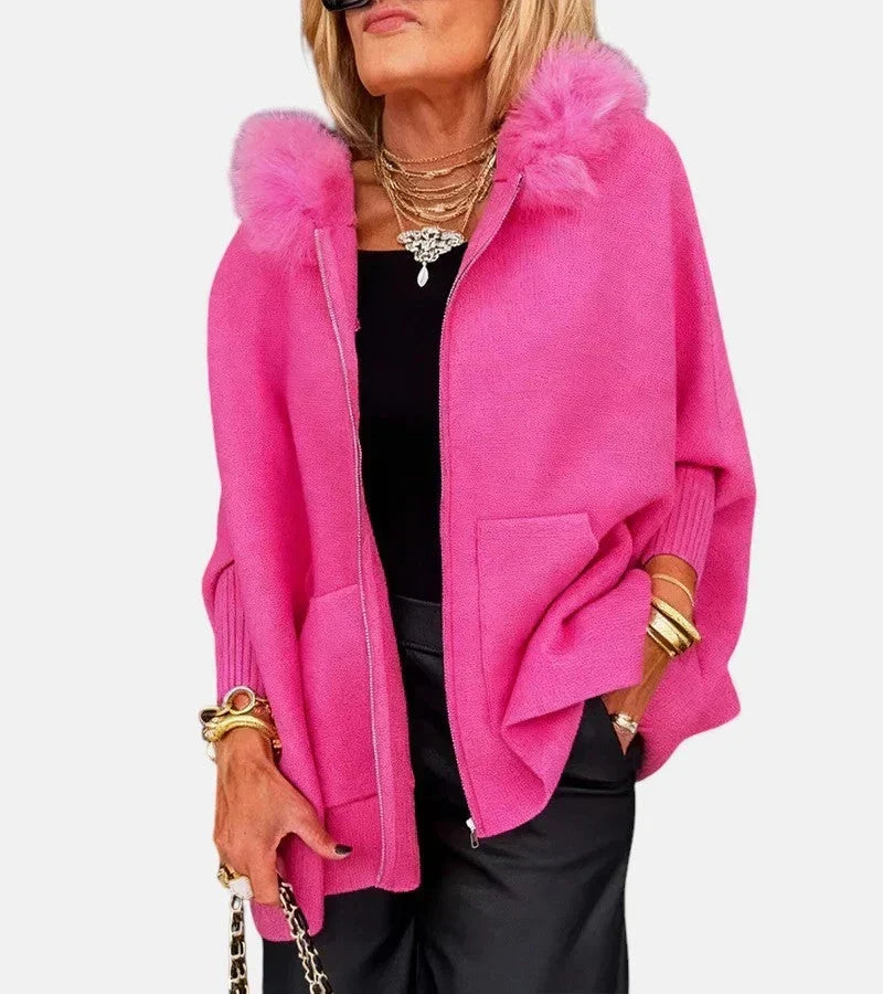 Evelyn Elegant Oversized Jacket