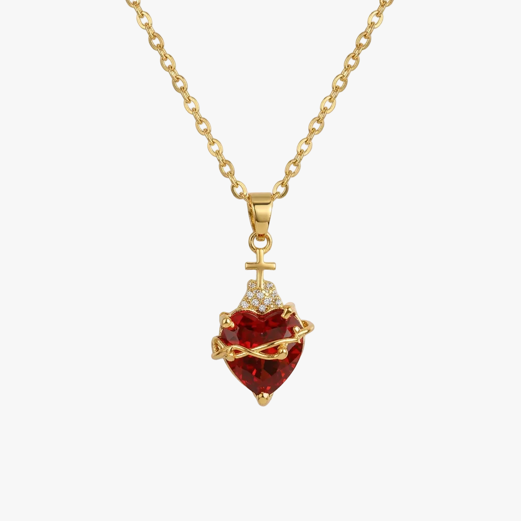 Heart Peace | Gold-Plated Faith Necklace