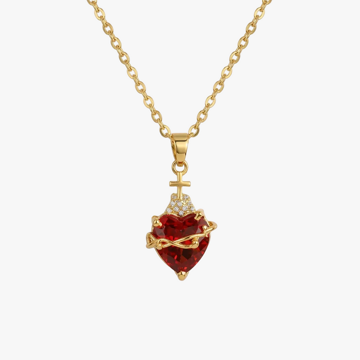 Heart Peace | Gold-Plated Faith Necklace