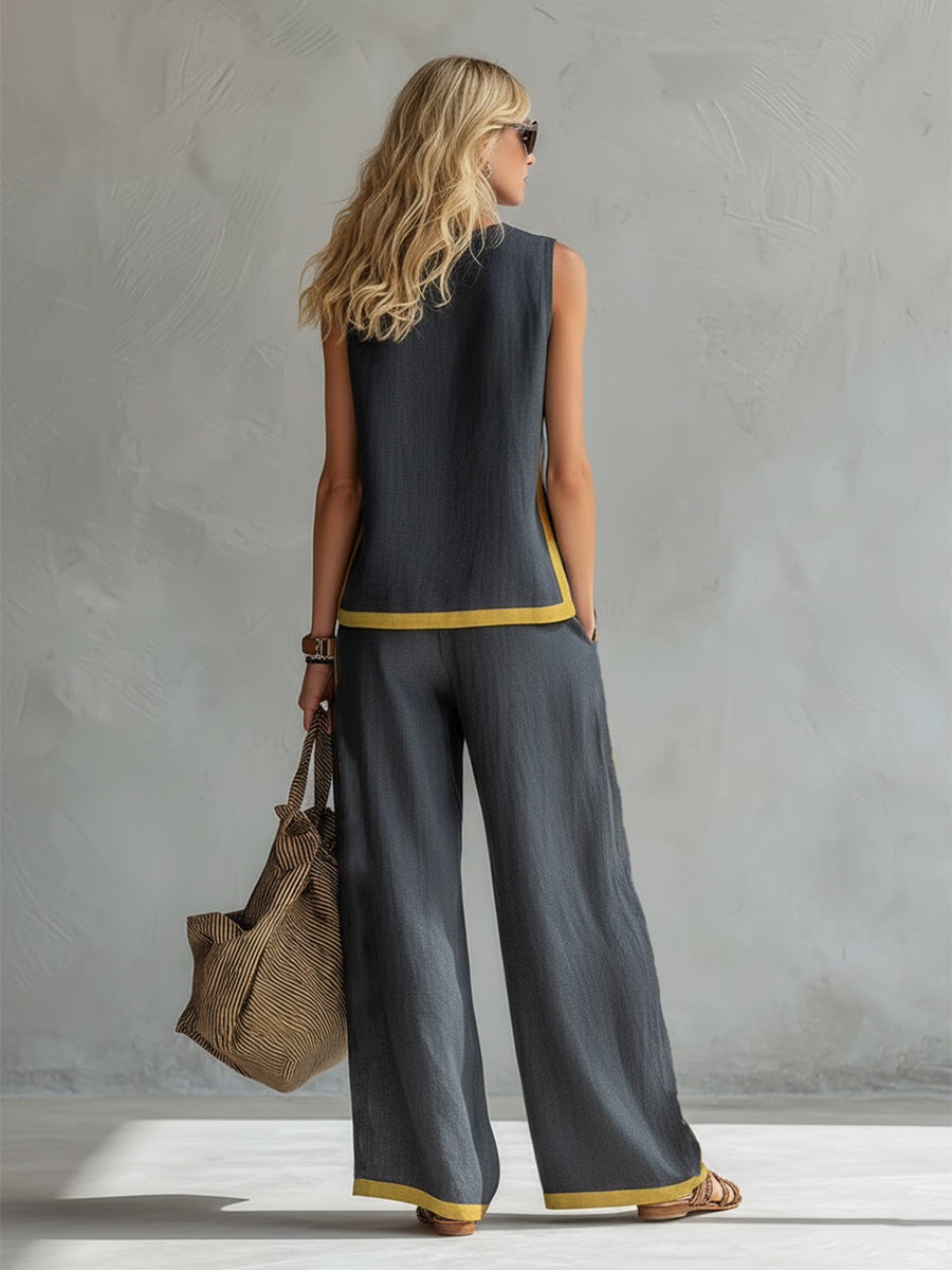 Calista™ - Wide-Leg Two-Piece Summer Set