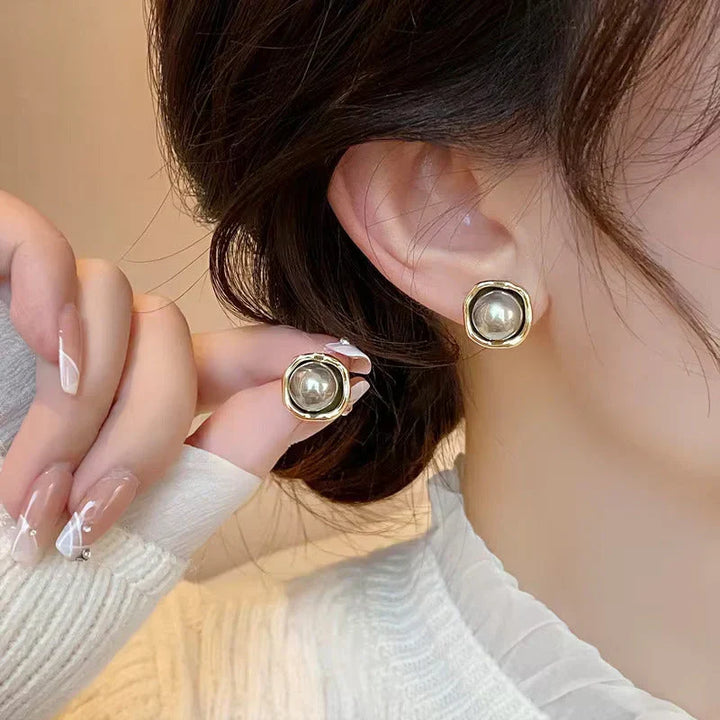 Luxury Black Pearl Earrings