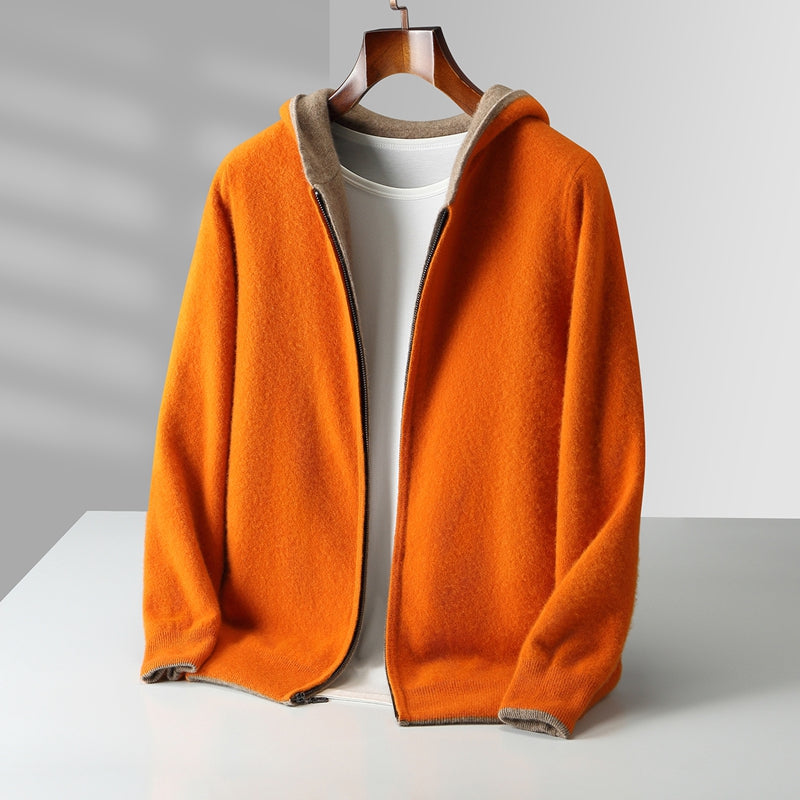 Claire - Reversible Cashmere Hoodie