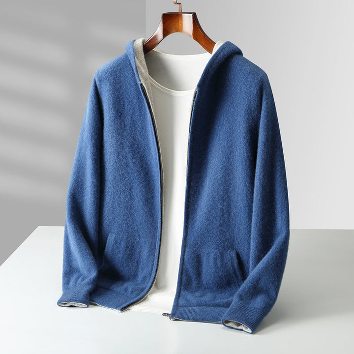 Claire - Reversible Cashmere Hoodie