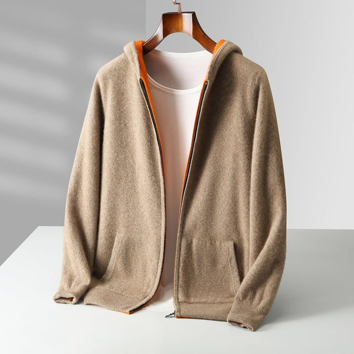 Claire - Reversible Cashmere Hoodie