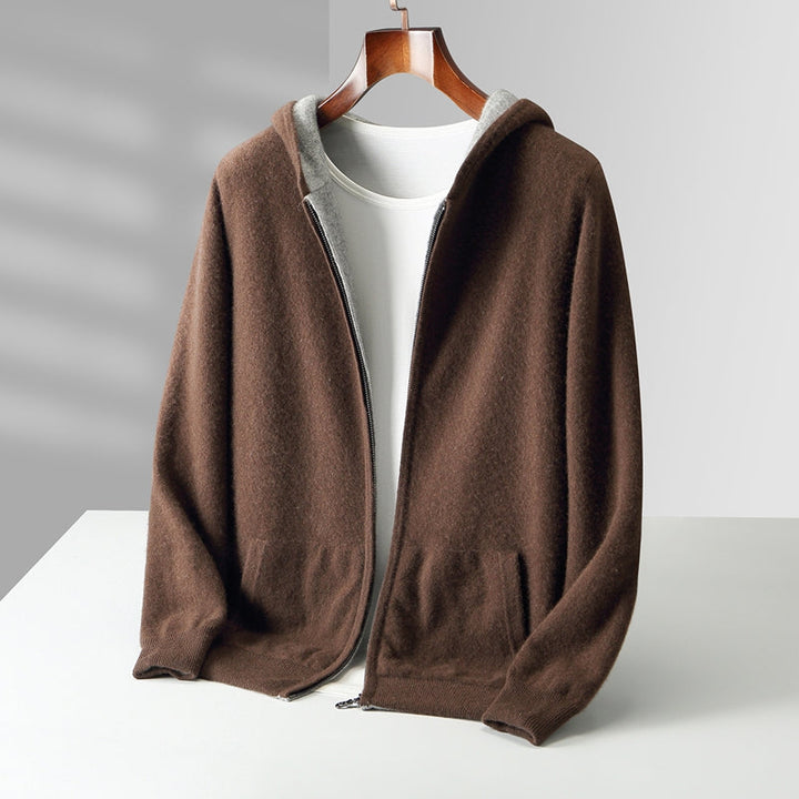 Claire - Reversible Cashmere Hoodie