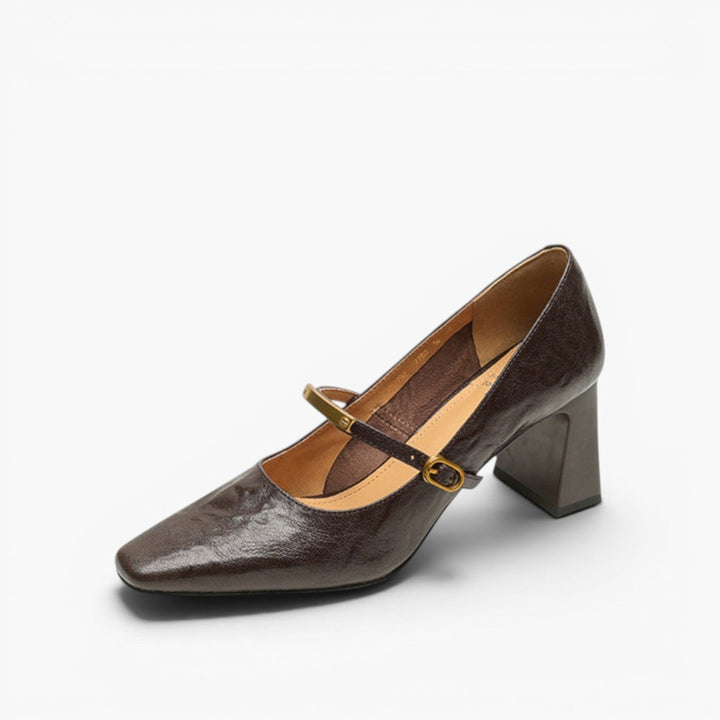 Bridget pumps, cushioned insole detail