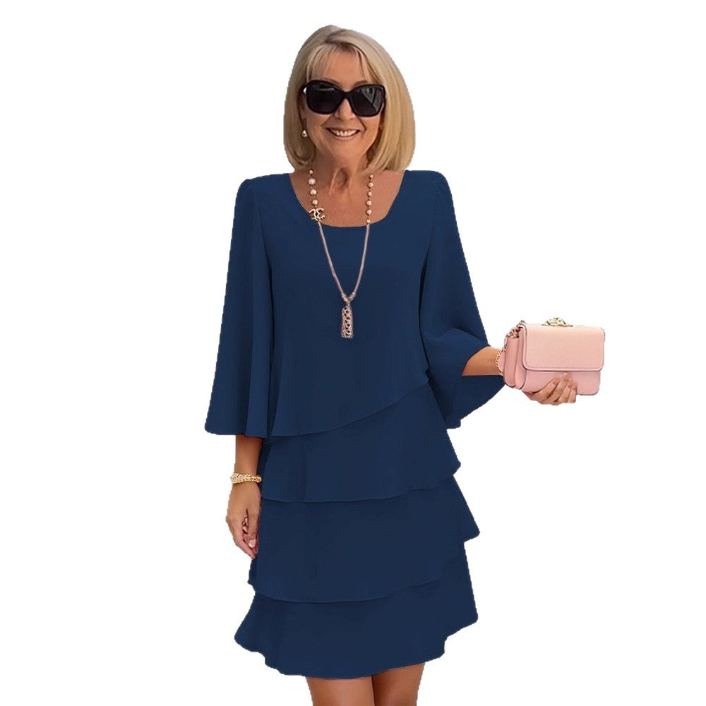 Elara™ - Ruffle Dress