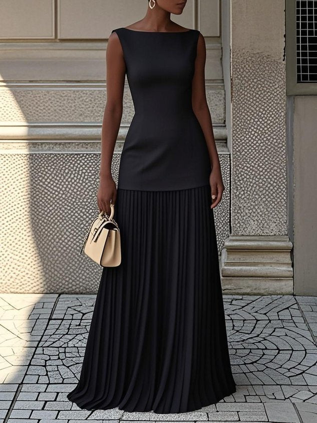 Pearl™ - Pleated Maxi Dress