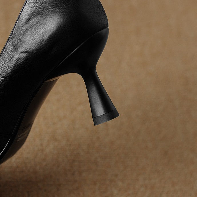 Paloma | Pointed Lambskin Slim-Heel Pumps