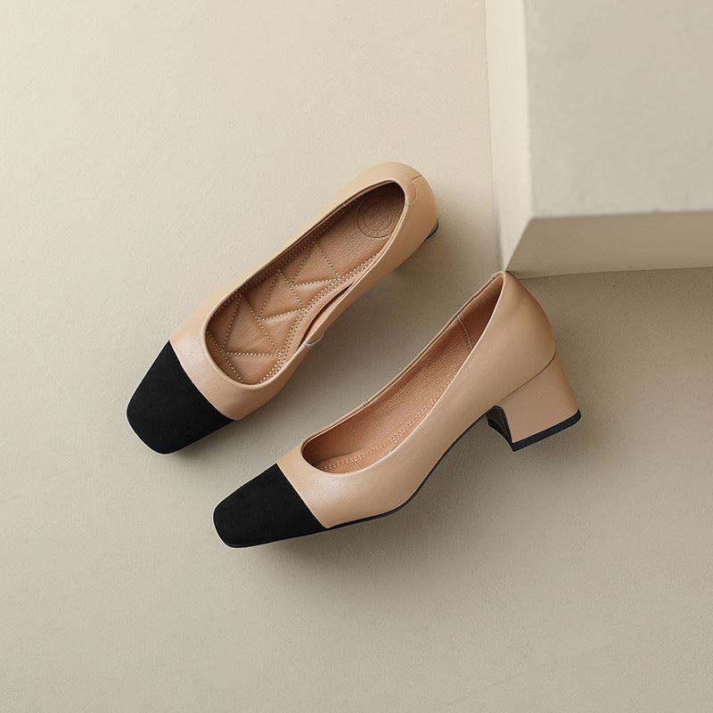 Roberta pumps, cushioned insole detail