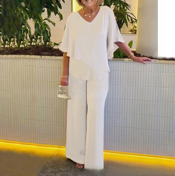 Montclair™ - Wide-Leg Two-Piece Set