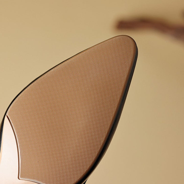 Matilda | Pointed Leather Mules