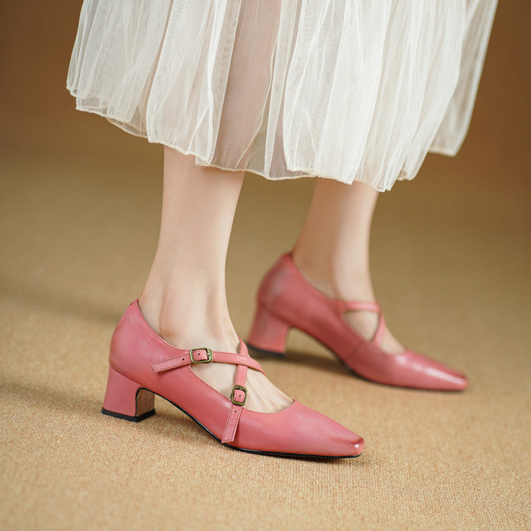 Cognac Brown Deborah Mary-Jane heels styled for dinner