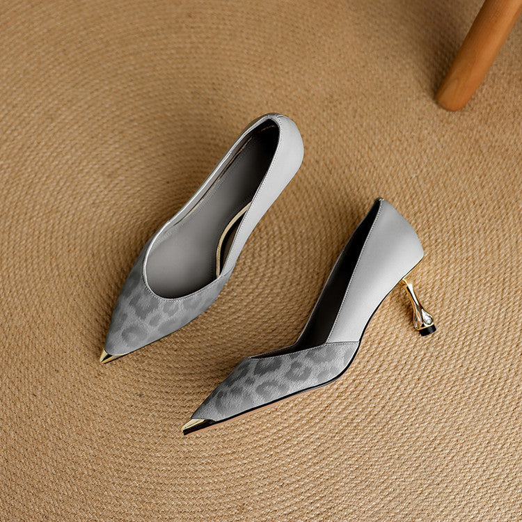 Vanessa heels, cushioned insole detail