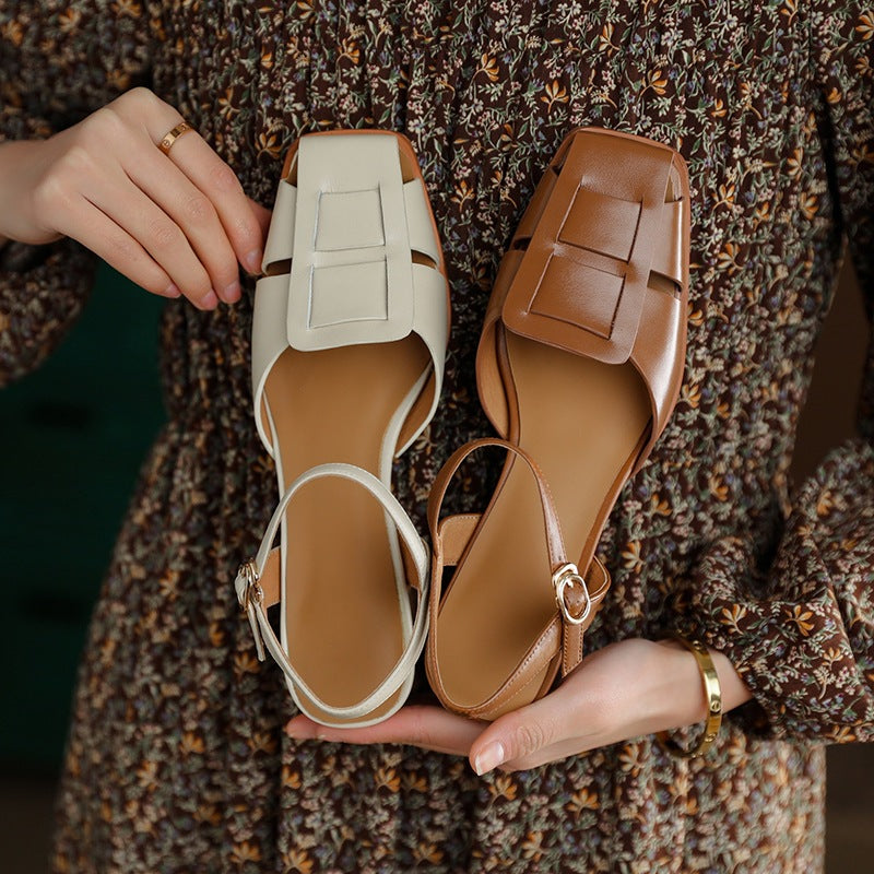 Audrey heels, cushioned leather insole detail