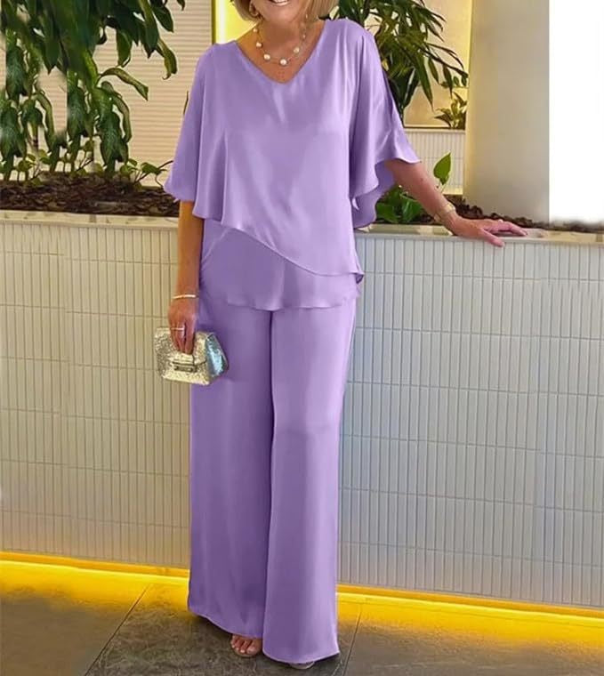 Montclair™ - Wide-Leg Two-Piece Set