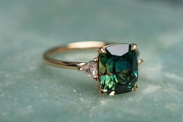 Jolie™ - Anello Retrò con Pietra Verde