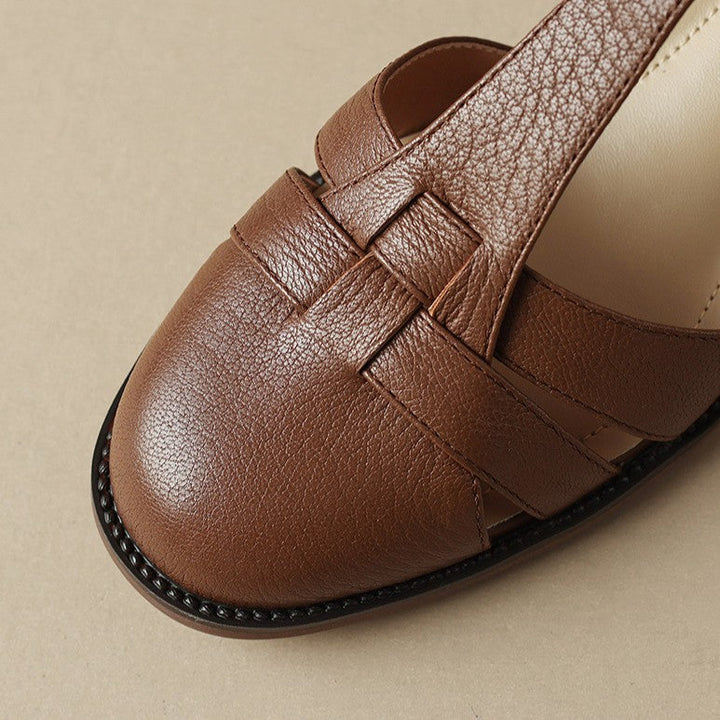 Geraldine heels, cushioned insole detail