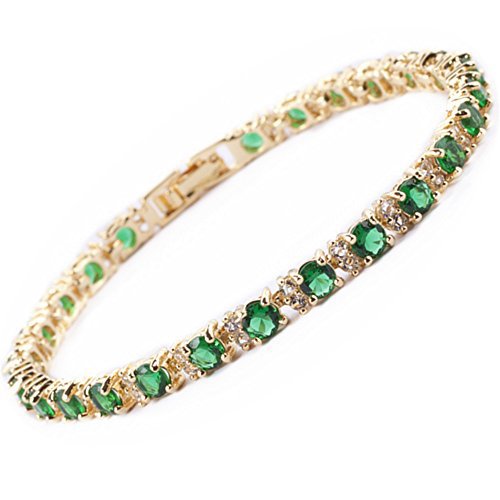 Mirello™ - Bracciale con Pietra di Smeraldo