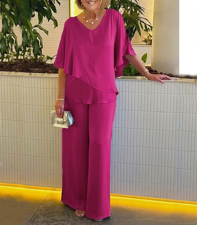 Montclair™ - Wide-Leg Two-Piece Set