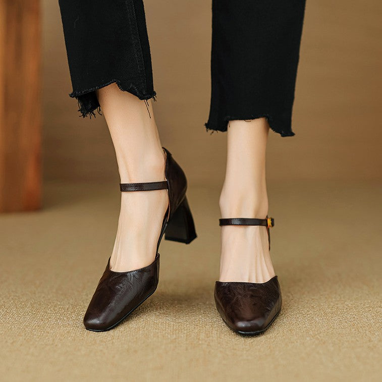 Ivory Veil Charlene heels photographed from above