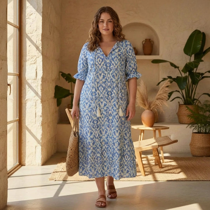 Rosalind – Flowy Boho Maxi Dress with a Comfortable Fit