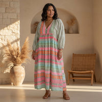 Naomi - Cozy Bohemian Dress